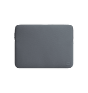 Uniq Cyprus Textured Neoprene Water-Resistant Laptop Sleeve Up to 16” - Onyx