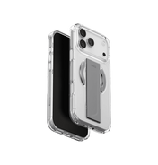 Uniq Heldro Air Slim FlexGrip Case with Magnetic Charging for iPhone 17 Pro Max - Lucent Clear