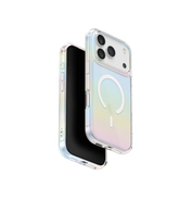 Uniq Iridescia Holographic Protective Case with MagClick Compatibility for iPhone 17 Pro - Holo Quartz