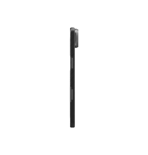 جراب UniQ Keva Edge Slimline المصنوع 100% من ألياف الأراميد لهاتف iPhone Air - أسود