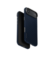 Uniq Keva Edge Slimline 100% Aramid Case for iPhone Air - Blue