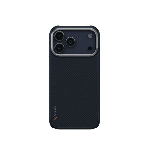 جراب UniQ Keva Tough الواقي المصنوع من أراميد لهاتف iPhone 17 Pro Max - أزرق ترانس