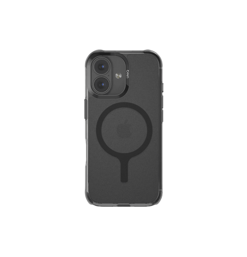 جراب UniQ LifePro Xtreme الهجين النحيف المقاوم لبصمات الأصابع والمتوافق مع MagClick لهاتف iPhone 17 - دخاني