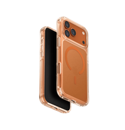 Uniq LifePro Xtreme Anti-Fingerprint Slim Hybrid Case with MagClick Compatibility for iPhone 17 Pro Max - Orange