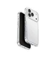 جراب UniQ LifePro Xtreme True Clarity الهجين النحيف بزوايا AirLite™ المنحنية لهاتف iPhone 17 Pro Max - شفاف