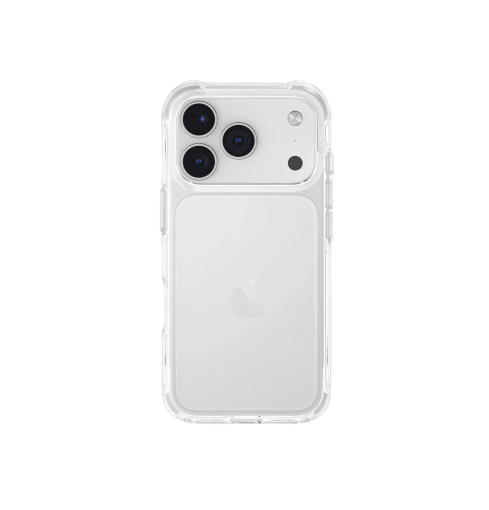 جراب UniQ LifePro Xtreme True Clarity الهجين النحيف بزوايا AirLite™ المنحنية لهاتف iPhone 17 Pro Max - شفاف