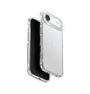 Uniq LifePro Xtreme True Clarity Slim Hybrid Case with Curved AirLite Corners for iPhone Air - Crystal Clear