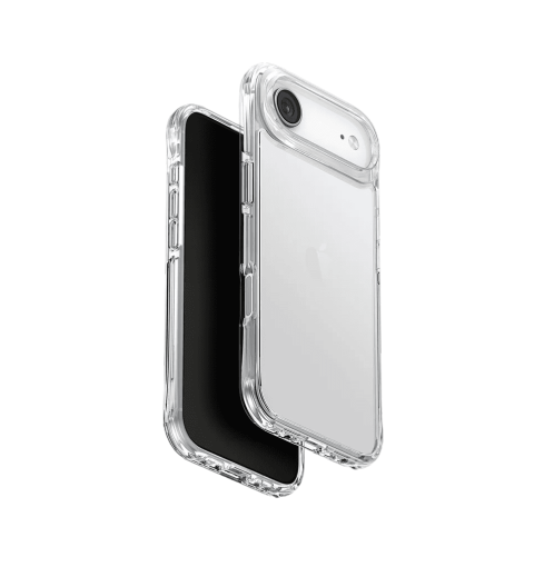 Uniq LifePro Xtreme True Clarity Slim Hybrid Case with Curved AirLite Corners for iPhone Air - Crystal Clear