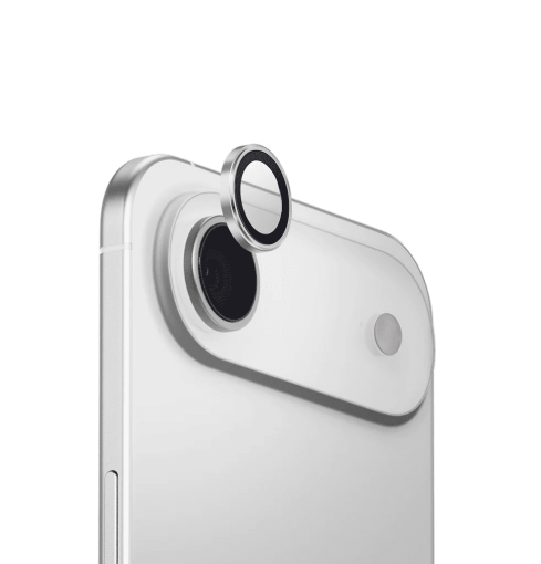 حامي عدسة الكاميرا المصنوع من الألومنيوم UniQ Optix AluGuard لهاتف iPhone Air - فضي