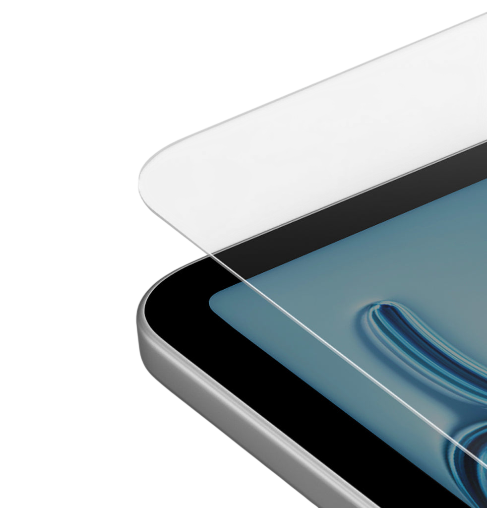 Uniq Optix EXOFit Tempered Glass Screen Protector for iPad Air 13  M2-M3 (2024) - Clear