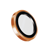 Uniq Optix Prime Stainless Steel Camera Lens Protector for iPhone 17 Pro / 17 Pro Max - Sunset Chrome