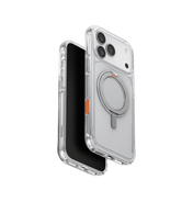 Uniq Swivix 360 Rotating Kickstand Case for iPhone 17 Pro Max - Clear