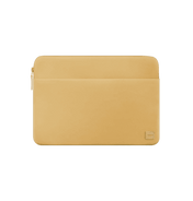 Uniq Vienna Water-Resistant Recycled Fabric Laptop Sleeve Up to 14” - Canary Yellow