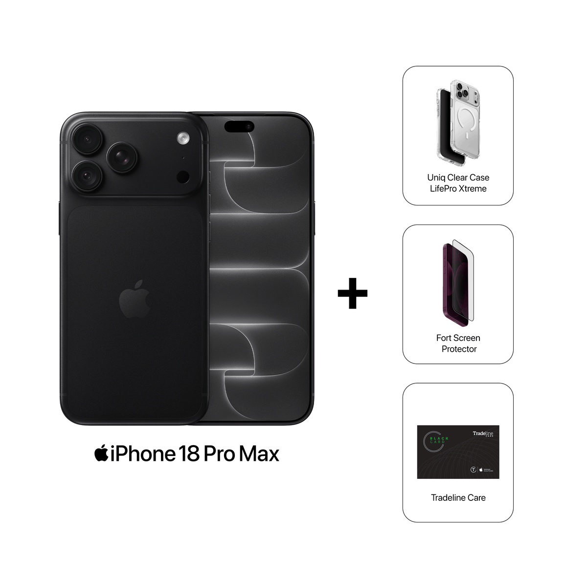 iPhone 18 Pro Max 256GB Black (Value-Bundle)