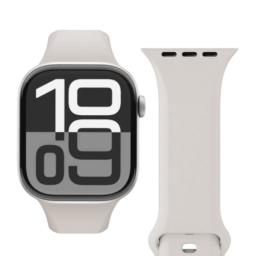ستراب Vonmahlen Classic Band 2 لـ Apple Watch مقاس 42 | 44 | 45 | 49 مم - كريمي