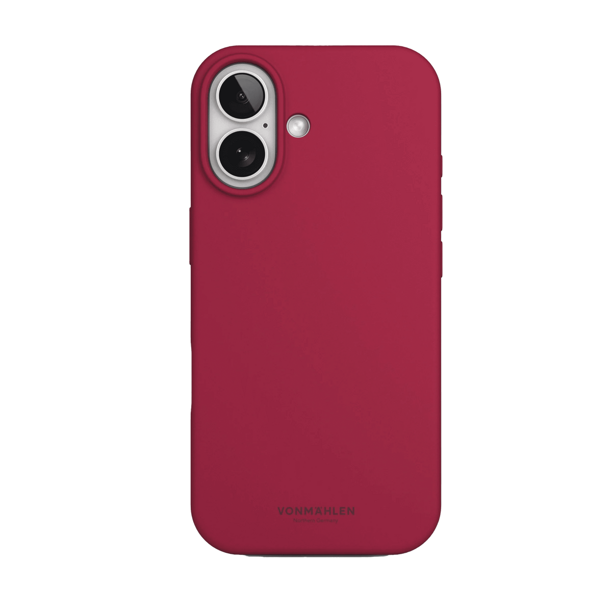 Vonmahlen Soft Silicone Case iPhone 17 - Dark Red