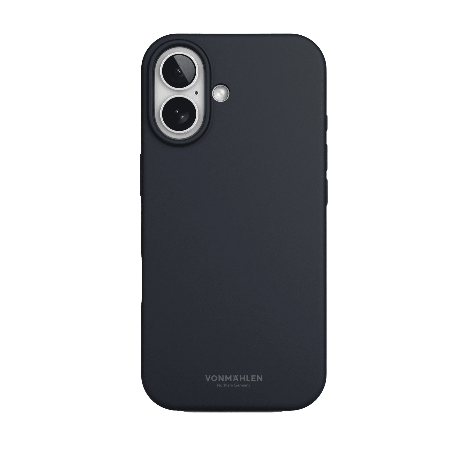 جراب Vonmahlen من السيليكون الناعم لهاتف iPhone 17 - لون كحلي