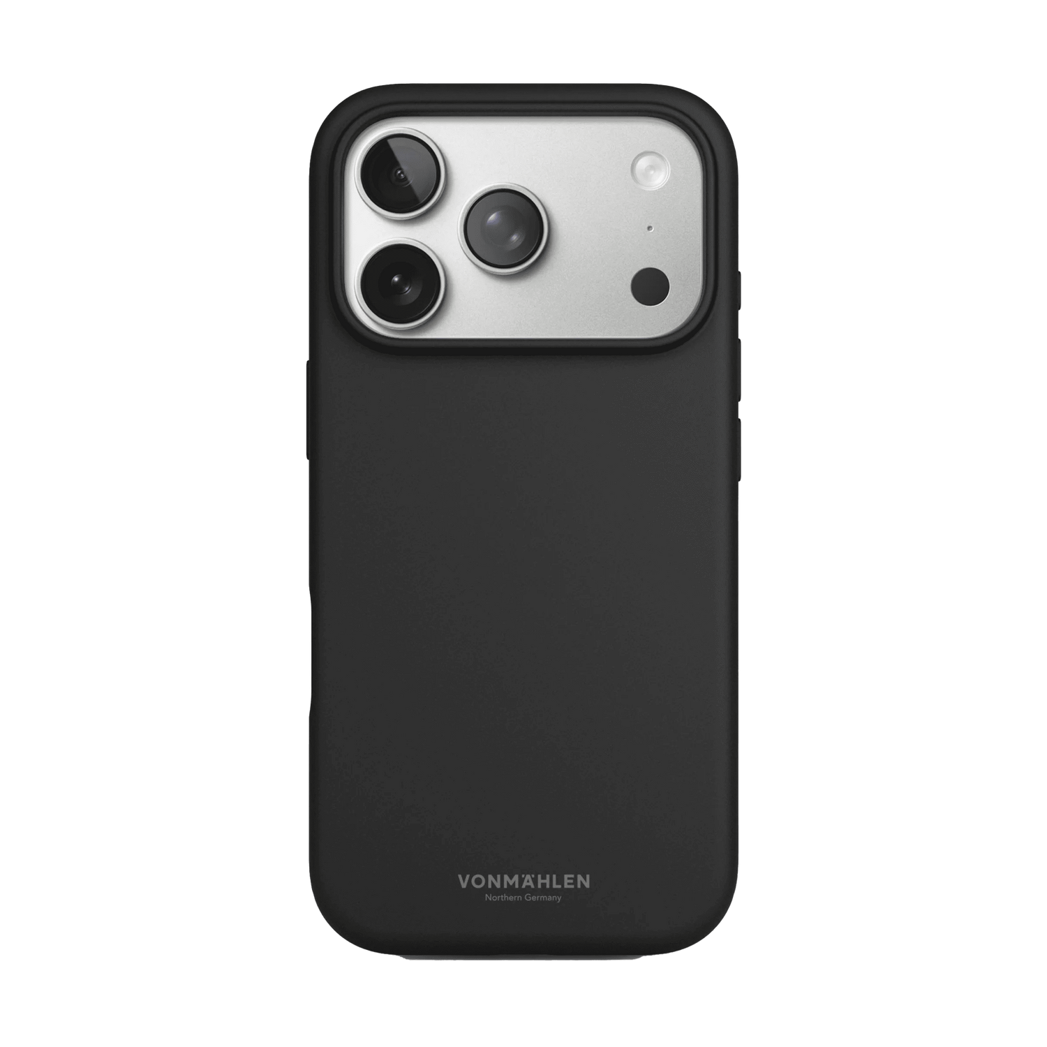 Vonmahlen Soft Silicone Case iPhone 17 Pro - Black