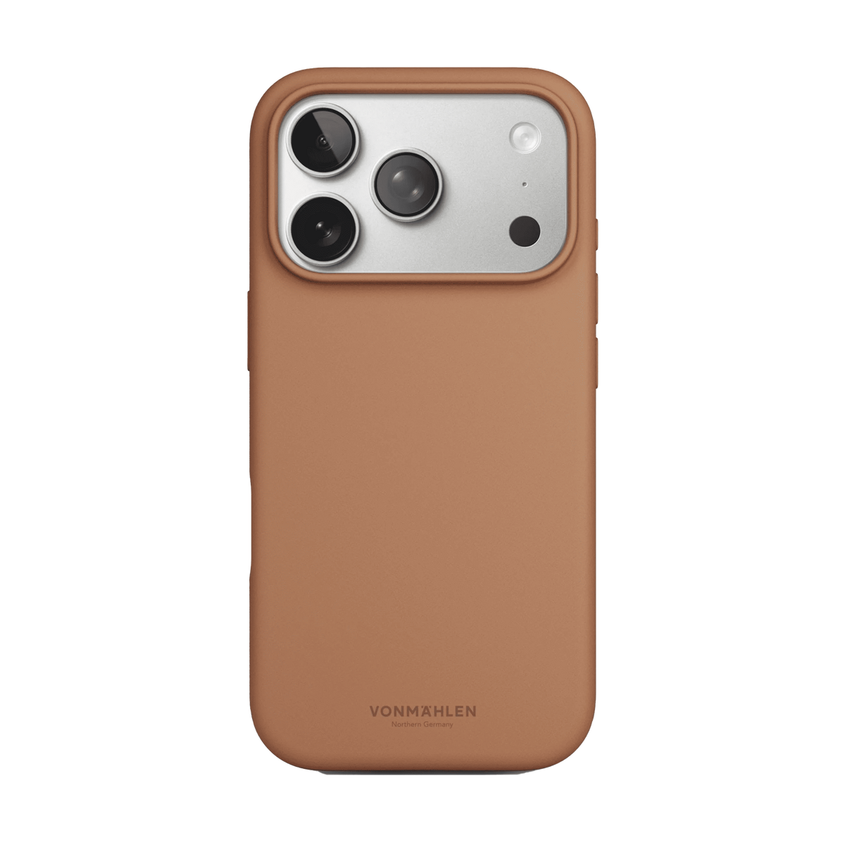 Vonmahlen Soft Silicone Case iPhone 17 Pro - Dark Cream