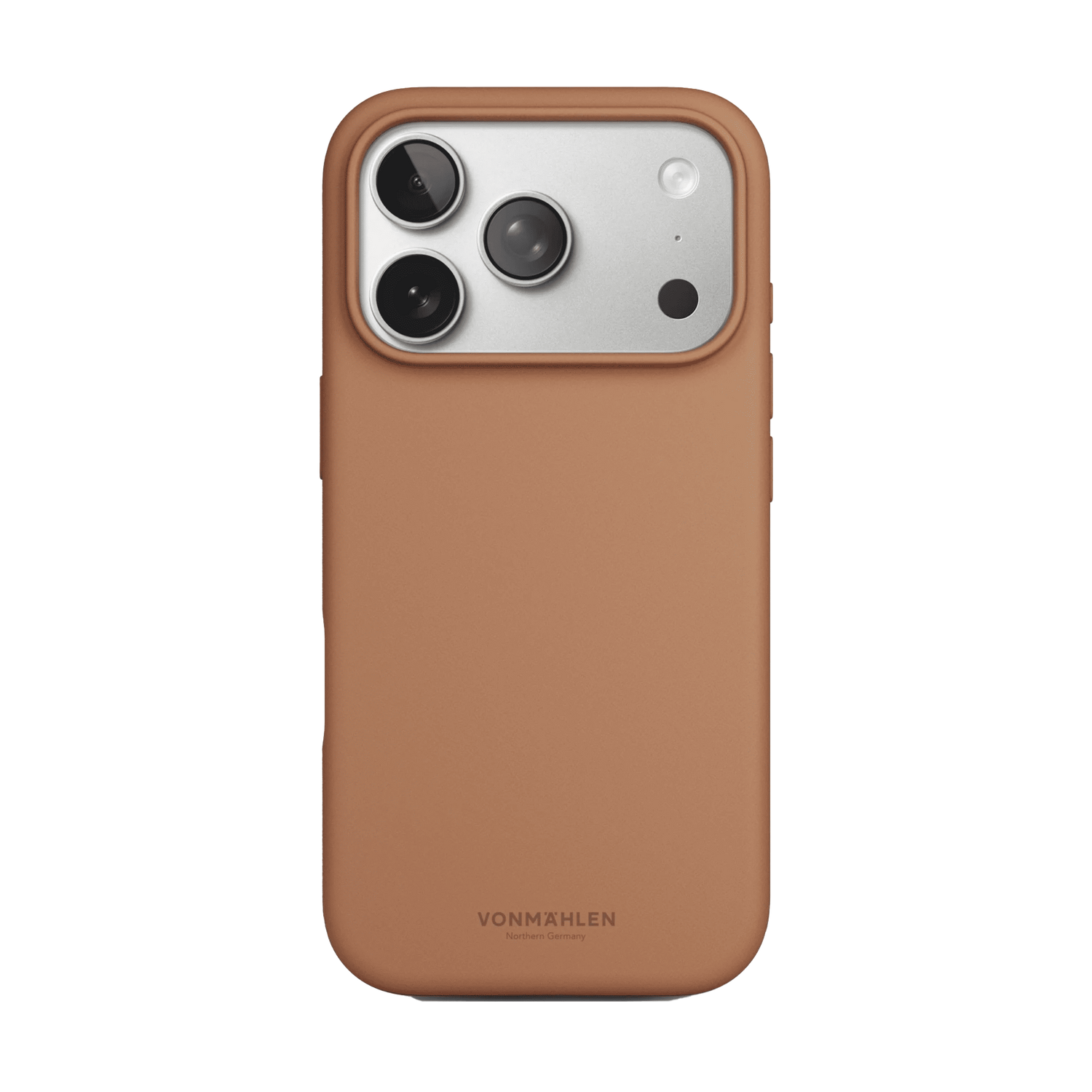 Vonmahlen Soft Silicone Case iPhone 17 Pro - Dark Cream