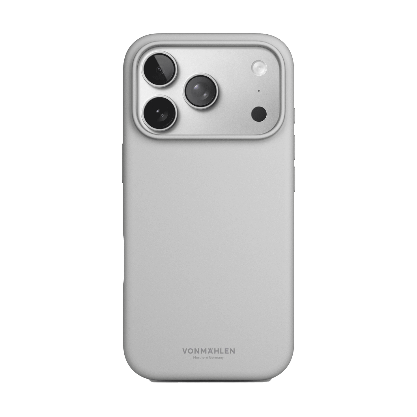 Vonmahlen Soft Silicone Case iPhone 17 Pro - Light Gray