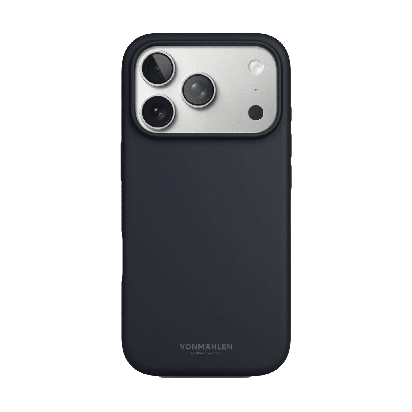 Vonmahlen Soft Silicone Case iPhone 17 Pro - Navy