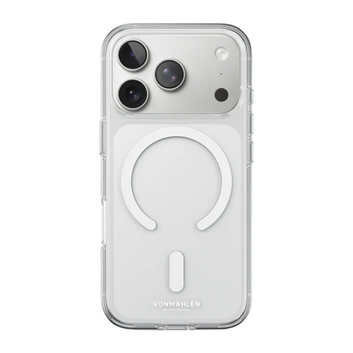 Vonmahlen Transparent Case 2 for iPhone 17 Pro - White