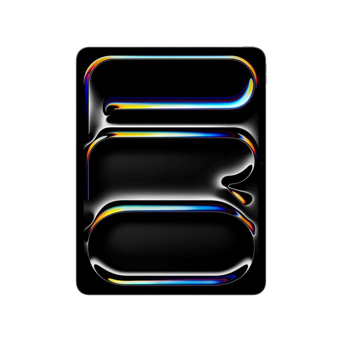 Front view of the Apple iPad Pro M5 13-inch Wi-Fi 2TB Standard Glass in Space Black available at Tradeline.