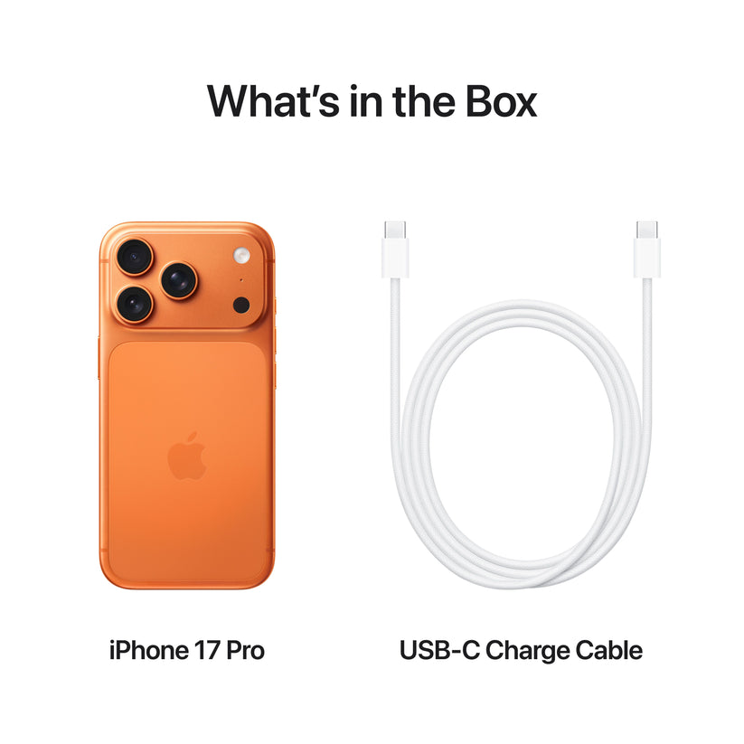 iPhone 17 Pro 256GB Cosmic Orange box