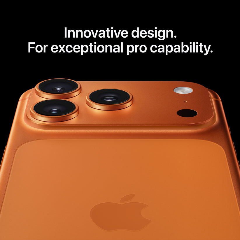 iPhone 17 Pro 256GB Cosmic Orange innovative design