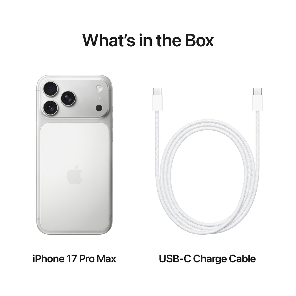 iPhone 17 Pro Max 1TB Silver box