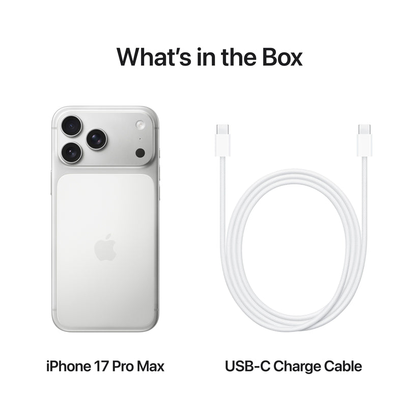 iPhone 17 Pro Max 256GB silver box