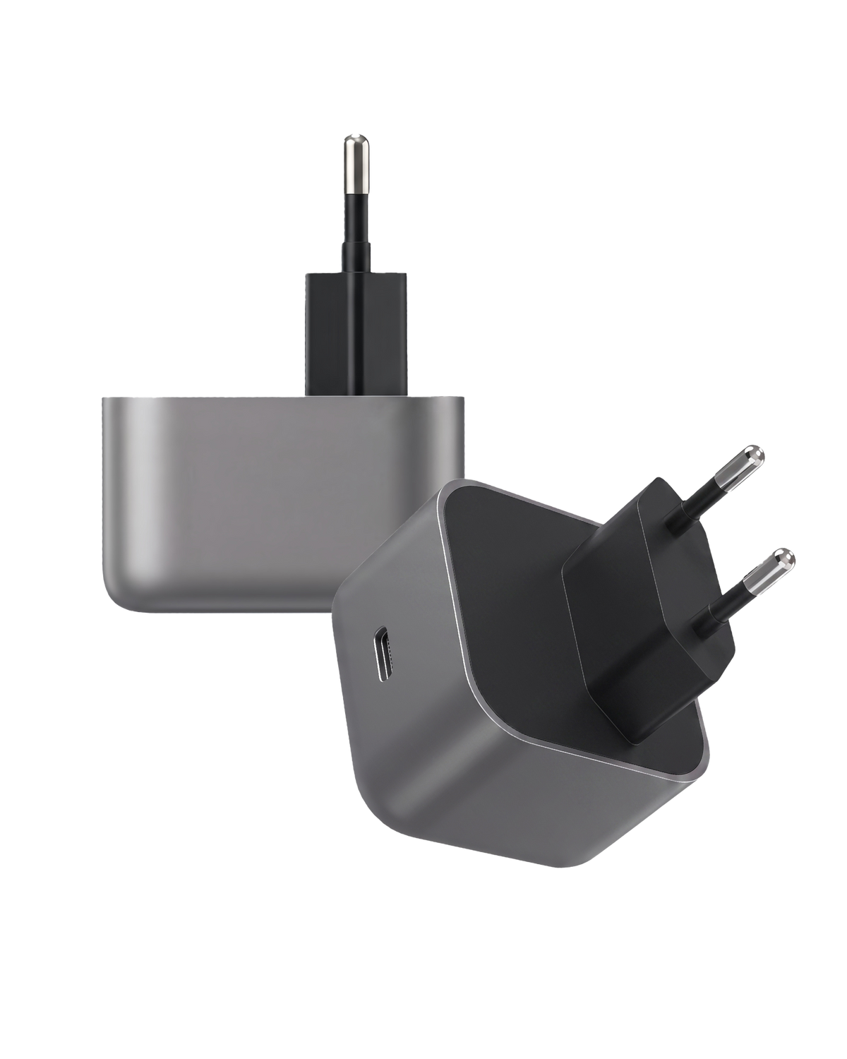 infyty Dynamo 40W Wall Charger with 60W Max - Grey