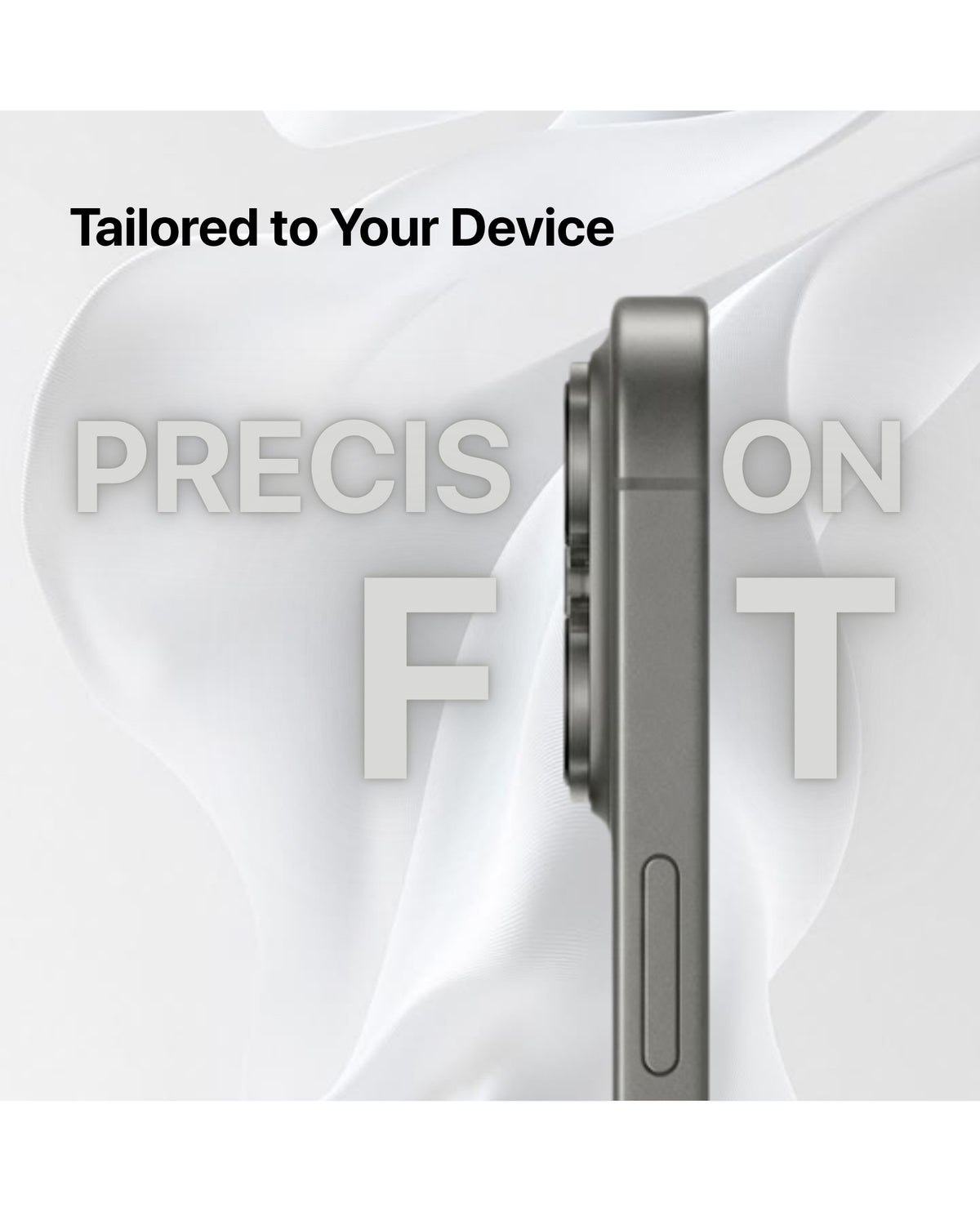 infyty GLINT Lens Protector for iPhone 18 Pro / 18 Pro Max - Black
