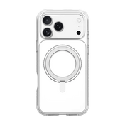 Rear view of the clear Laut CARBON MATTER protective phone cover for iPhone 17 Pro Max in Crystal available at Tradeline Egypt.