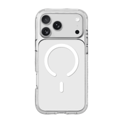 Rear view of the fully transparent Laut CRYSTAL MATTER X case for iPhone 17 Pro in Crystal clear finish available at Tradeline.