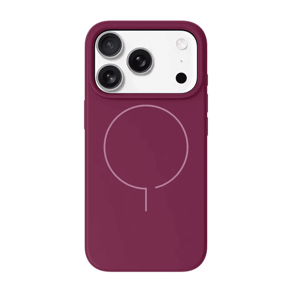 Front view of the premium Laut HUEX SLIM case for iPhone 17 Pro Max in Mauve Wine available at Tradeline Egypt.