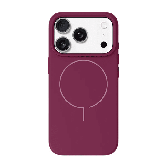 Front view of the premium Laut HUEX SLIM case for iPhone 17 Pro Max in Mauve Wine available at Tradeline Egypt.