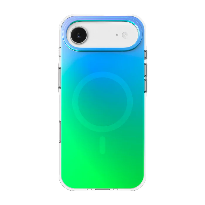 Front view of the fresh Laut HUEX WAVE case for iPhone Air in Aqua Mint available at Tradeline.