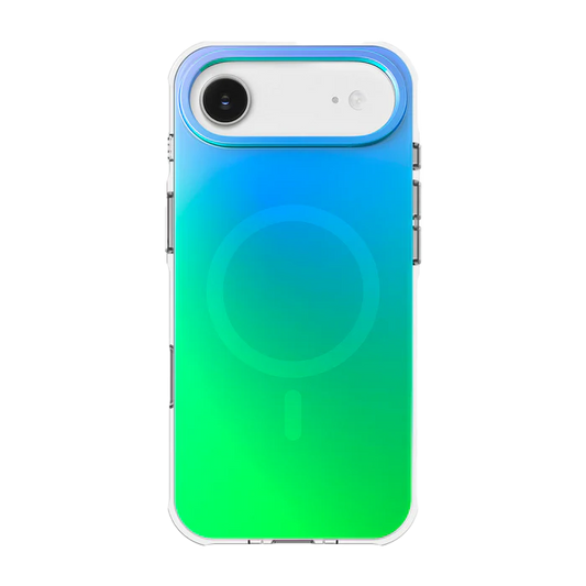 Front view of the fresh Laut HUEX WAVE case for iPhone Air in Aqua Mint available at Tradeline.