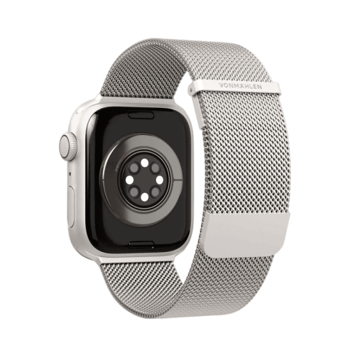 سوار فونماهلين ميلانيز لوب 2 لساعة أبل مقاس 40 / 41 / 42 ملم — شامبانيا (Vonmahlen Milanese Loop 2 for Apple Watch 40 | 41 | 42mm - Champagne)