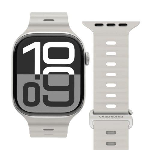vonmahlen Wave Band 2 for Apple Watch 42 | 44 | 45 | 49mm - Cream