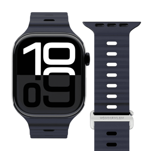vonmahlen Wave Band 2 for Apple Watch 42 | 44 | 45 | 49mm - Navy
