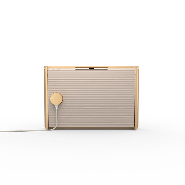 Bang & Olufsen BeoSound Level Stereo Set - Gold Tone / Light Oak