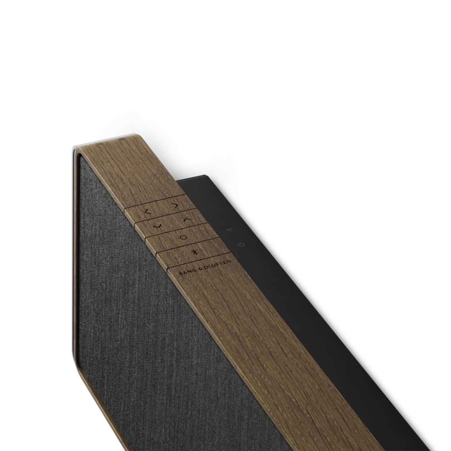 Bang & Olufsen Beosound Stage Wireless Soundbar With Dolby Atmos - Smoked Oak / Grey