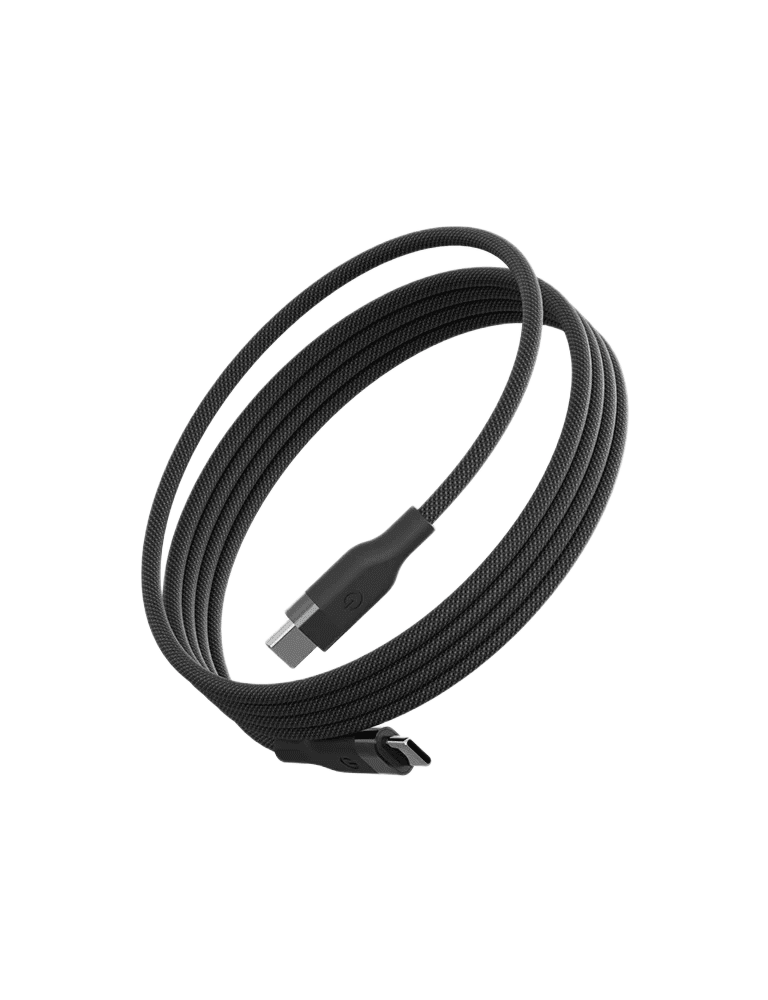 ENERGEA HELIX 100W USB-C to USB-C Magnetic Fast Charging Cable 1.5M - BLACK
