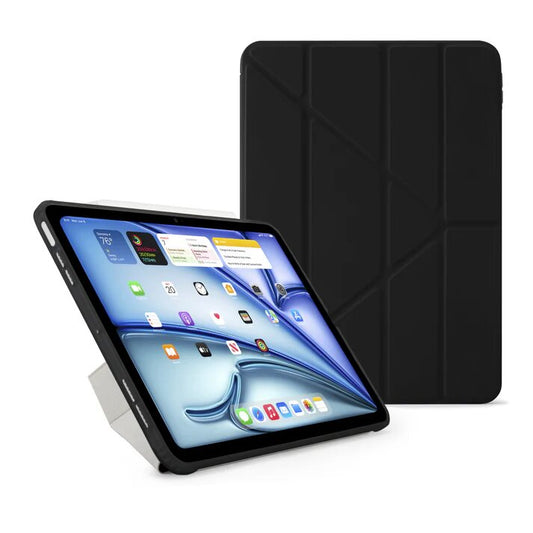 غطاء أصلي من أوريغامي رقم 1 لجهاز iPad Air 11 (2024) / iPad Air 10.9 (2022/2020) من بيبتو - أسود