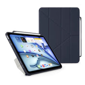 Pipetto iPad Air 11 (2024) / iPad Air 10.9 (2022/2020) Origami No3 Pencil Case - Dark Blue